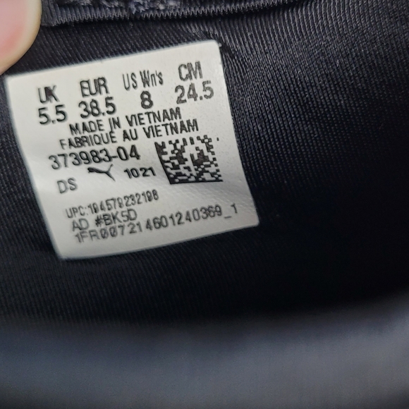 PUMA PACER NEXT CAGE FRESH BLACK TRAINER SNEAKERS WOMENS 8 - Picture 7 of 10